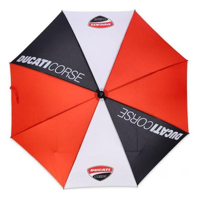 Parapluie Ducati Corse noir/blanc/rouge