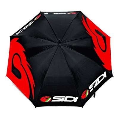 Parapluie Sidi noir/rouge