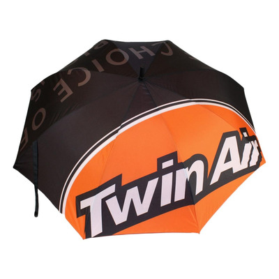 Parapluie Twin Air noir/orange