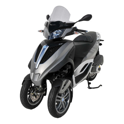 Pare-brise Ermax haute protection 42 cm Piaggio MP3 300 Yourban 11-17 noir clair