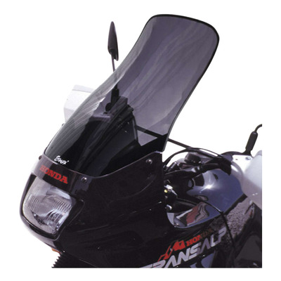 Pare-brise Ermax haute protection 51 cm (+18 cm) Honda Transalp 600 94-99 noir clair