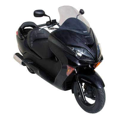 Pare-brise Ermax Haute protection 53 cm Honda Forza 250 EX ABS 05-07 noir foncé opaque