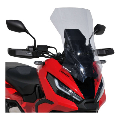Pare-brise Ermax haute protection 57 cm (+3 cm) Honda X-ADV 750 21-25 noir foncé opaque