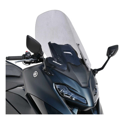 Pare-brise Ermax haute protection 58,5 cm Yamaha T-Max 560 22-26 noir satin opaque