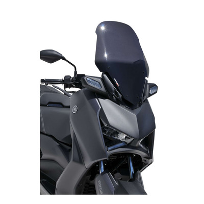 Pare-brise Ermax haute protection 58 cm avec Yamaha X-Max 125 23-25 noir clair