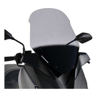 Pare-brise Ermax haute protection 58 cm Yamaha X-Max 125 18-22 noir clair