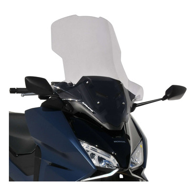 Pare-brise Ermax haute protection 67 cm avec protections de mains Honda Forza 750 21-24 gris