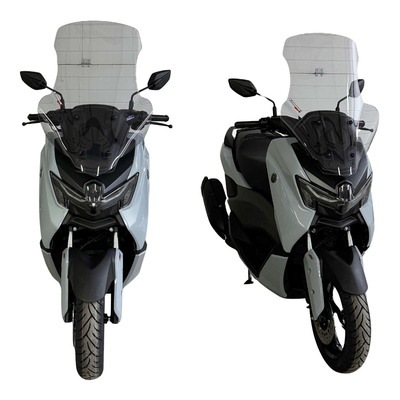 Pare-brise Ermax Haute protection 68 cm Yamaha N-Max 125 2025 noir clair