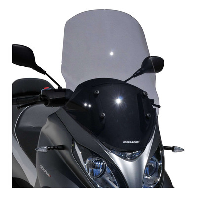 Pare-brise Ermax haute protection 72 cm Piaggio MP3 500 HPE 18-22 gris