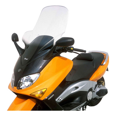 Pare-brise Ermax haute protection 81 cm (+10 cm) Yamaha T-Max 500 01-07 noir clair