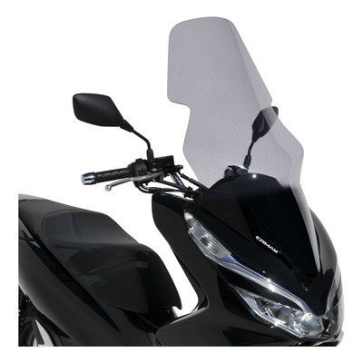 Pare-brise Ermax Haute protection 85 cm Honda PCX 125 18-20 ABS noir clair