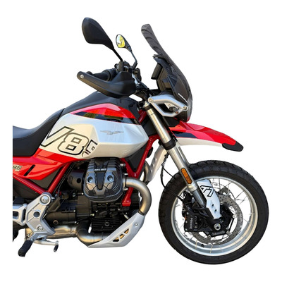 Pare-brise Ermax haute protection Moto Guzzi V85 TT 2025 gris