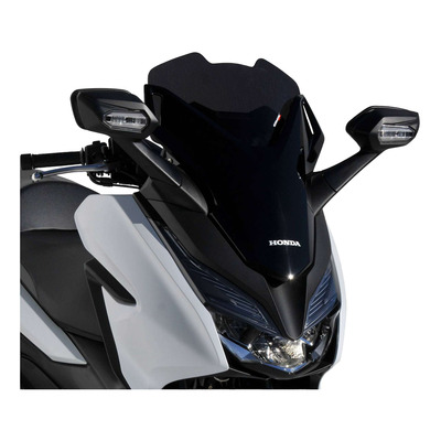 Pare-brise Ermax Sport 39 cm Honda Forza 300 18-20 noir foncé opaque