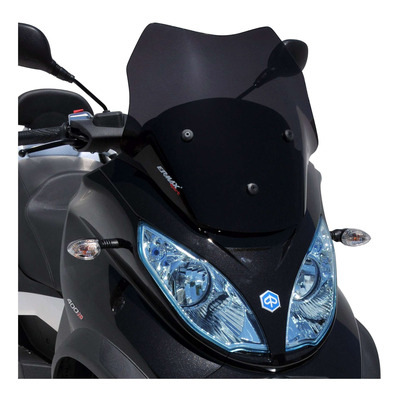 Pare-brise Ermax Sport 45 cm Piaggio MP3 500 11-18 gris satin opaque