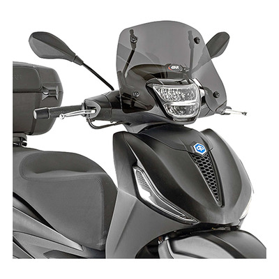 E-BIKERS. Isotta Kit De Pare-brise Complet Avec Fixations Piaggio Beverly 300 400 HPE 2021 2022