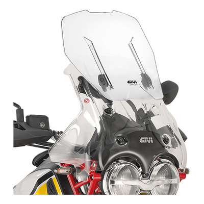 Pare-brise réglable transparent Givi Airflow Moto Guzzi V85 TT 19-23