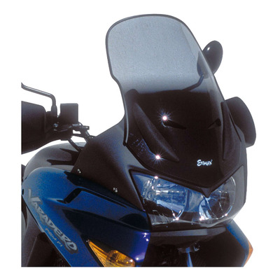 Pare-brise taille origine 51 cm Ermax Honda Varadero 1000 03-11 noir satin opaque