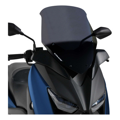 Pare-brise taille origine 52,5 cm Ermax Yamaha X-Max 300 17-22 noir foncé opaque