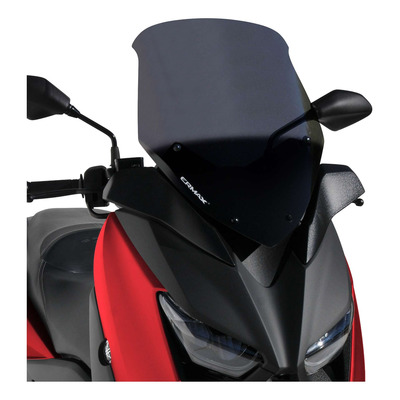 Pare-brise taille origine 52,5 cm Ermax Yamaha X-Max 125 18-22 gris satin opaque