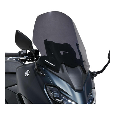 Pare-brise taille origine 52,5 cm Ermax Yamaha T-Max 560 22-26 noir satin opaque