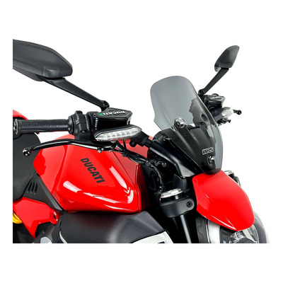 Pare-brise WRS Sport fumé sombre Ducati Diavel V4 1200 2023