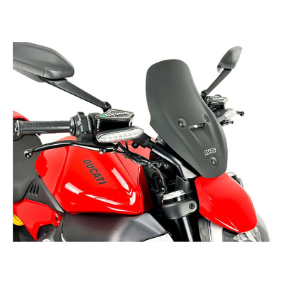 Pare-brise WRS Touring noir mat Ducati Diavel V4 1200 2023