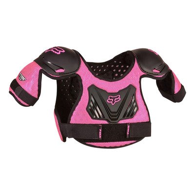 Pare-pierre enfant Fox PeeWee Titan Roost black/pink