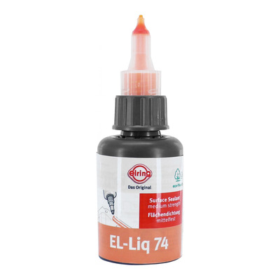 Pâte à joint Elring EL-LIQ74 Anaérobie faible orange 50 ml.