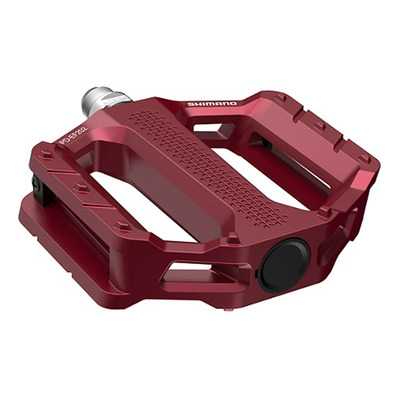 Pédale Plate VTT Shimano PD-EF202 Rouge