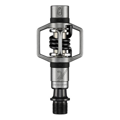 Pédales automatiques Crankbrothers Egg Beater 2 argent/noir