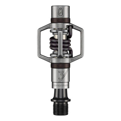 Pédales automatiques Crankbrothers Egg Beater 3 argent/noir