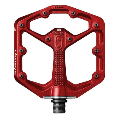 Pédales plates Crankbrothers Stamp 7 Small rouge
