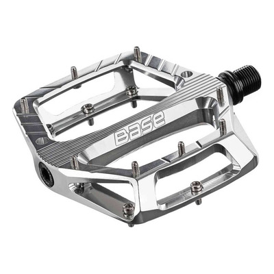 Pédales plates VTT Reverse Base argent