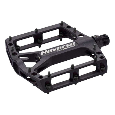 Pédales plates VTT Reverse Black One noir