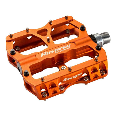 Pédales plates VTT Reverse Escape orange