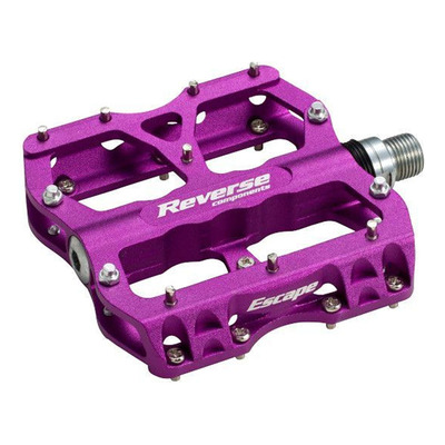 Pédales plates VTT Reverse Escape violet