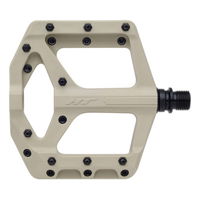 Pédales VTT plates HT Suprem-C PA32A Beige