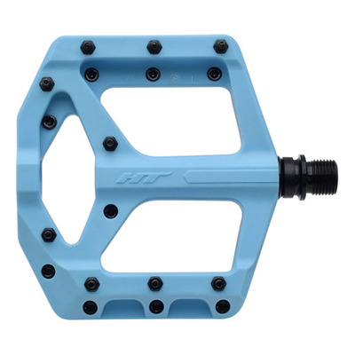 Pédales VTT plates HT Suprem-C PA32A Bleu clair