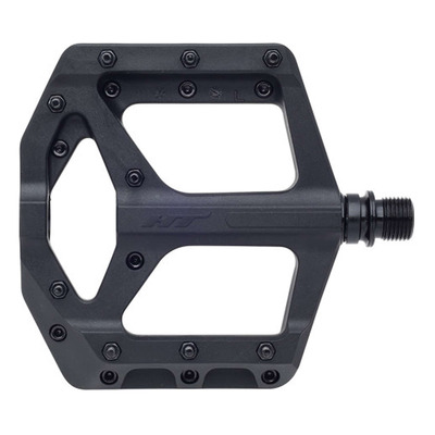 Pédales VTT plates HT Suprem-C PA32A Noir