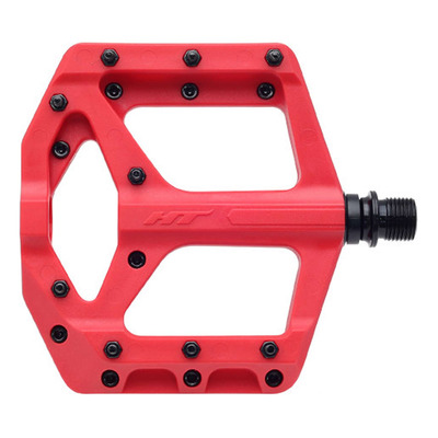 Pédales VTT plates HT Suprem-C PA32A Rouge