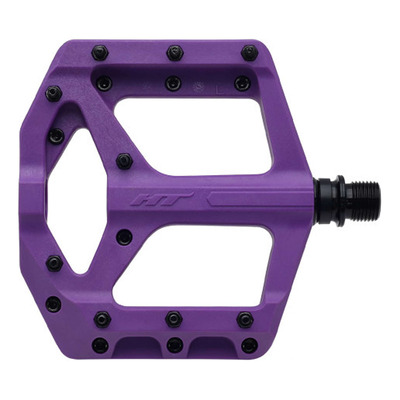 Pédales VTT plates HT Suprem-C PA32A Violet