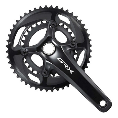 Pédalier Gravel Shimano GRX FC-RX810-2 Double Plateaux 48-31 Dents 11 Vitesses