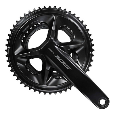Pédalier Shimano 105 R7100 52-36 175 mm Noir