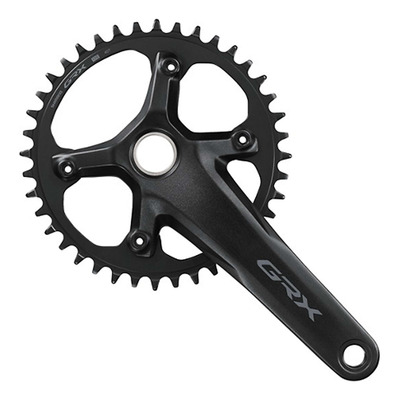 Pédalier Vélo Gravel Shimano GRX FC-RX610-1 Mono Plateau 38 dents 12 Vitesses 170mm