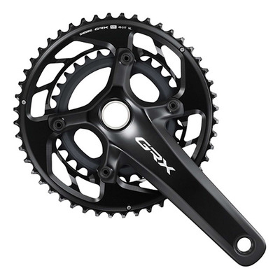 Pédalier Vélo Gravel Shimano GRX FC-RX820-2 Double Plateau 48-31 12 vitesses