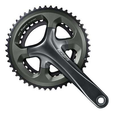 Pédalier Vélo Route Shimano Tiagra FC-4700 Double Plateaux 10 Vitesses 48-34 Dents