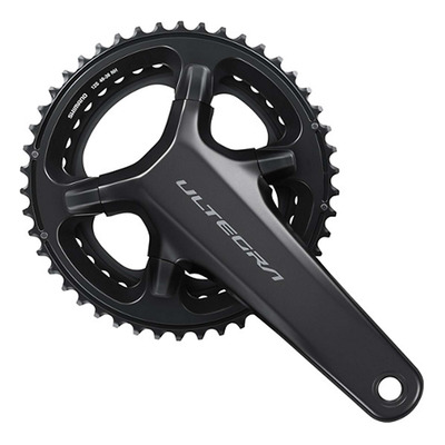 Pédalier Vélo Route Shimano UltegraFC-R8100 Double Plateau 46-36 Dents 12 Vitesses
