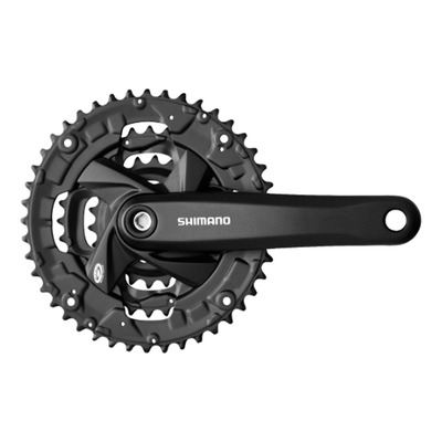 Pédalier Vélo Shimano Acera FC-M371 Triple Plateaux 9 Vitesses 175 mm