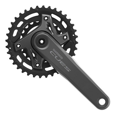Pédalier Vélo Shimano Cues FC-U6000-2B Double Plateaux 9/10/11 Vitesses 36-22 Dents