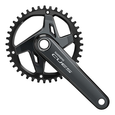 Pédalier Vélo Shimano Cues FC-U8000-1Mono Plateau 9/10/11 Vitesses 40 Dents 175 mm